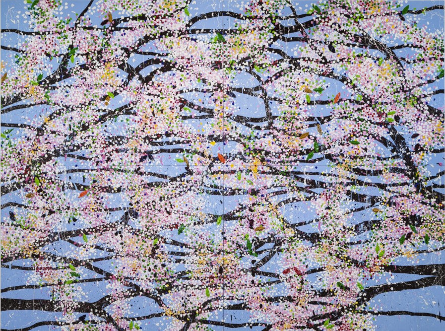 Greater Love Has No-One Than This Blossom by Damien Hirst